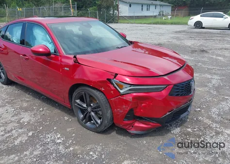 2023 Acura Integra A-Spec из США, поврежденный, VIN 19UDE4H34PA025708